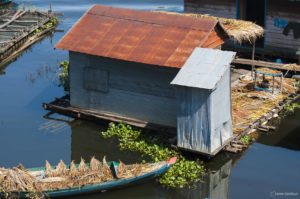 maison sur le Tonlé Sap