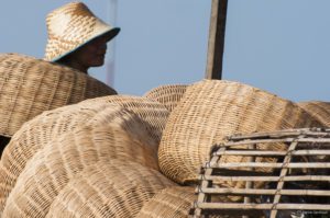 Marchande sur le Tonlé Sap