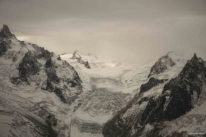 Vol au dessus des Alpes