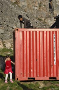 Enfants au Groenland