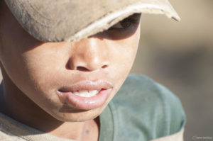 Portrait enfant à Madagascar