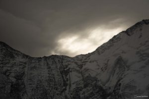 Vol au dessus des Alpes